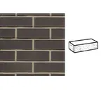 Кирпич клинкерный Muhr 05 Eisenschmelz Schwarzbraun рустик, 240х115х71 мм