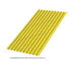 Профлист Металл Профиль C21 0.5 NormanMP RAL 1018 Желтый цинк A