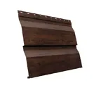 Металлический сайдинг Grand Line Корабельная Доска XL 0.45 мм Print Elite Cherry Wood