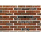 Кирпич клинкерный пустотелый ABC 0858 Grafschafter rot-kohlebrand wasserstrich, 240х115х71 мм