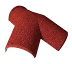 Y-образный тройной конек Gerard 205 (уклон кровли от 30 до 45 градусов, пластик), spanish red (231)