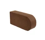 Кирпич облицовочный фигурный полнотелый Lode Brunis F22 гладкий, 250х120х65 мм