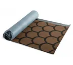 Рулонная черепица Технониколь бобровый хвост, коричневая
