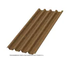 Профлист Металл Профиль Н60 0.5 PURMAN® Argillite, Медный металлик A