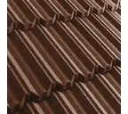 Композитная черепица Метротайл (Metrotile) серия MetroClassic, цвет бургундия, 1330х410 мм