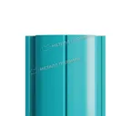 Штакетник Металл Профиль ELLIPSE-T 0,45 Полиэстер RAL5021 Синяя вода
