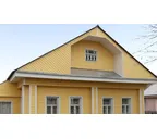 Виниловый сайдинг двухслойный Grand Line Блок-хаус Карамельный 3.00