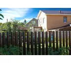 Штакетник Круглый фигурный Grand Line 0,45 Полиэстер - double RAL7016 Антрацитово-Серый | с пленкой