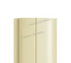 Штакетник Металл Профиль ELLIPSE-T 0,5 NormanMP RAL1015 Светлая слоновая кость