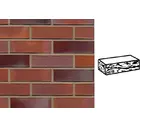 Кирпич клинкерный Muhr 14 Rotblau-bunt готик, 240х115х71 мм