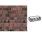 Кирпич клинкерный Muhr 04S Rotbraun-bunt Spezial готик, 240х115х71 мм