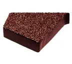 Заглушка Метротайл (Metrotile) для торцевой планки, правая, цвет бордо, 118х100 мм