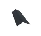 Планка конька плоского 115х30х115 0,5 Satin с пленкой RAL 7016 антрацитово-серый