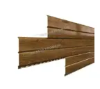 Металлический сайдинг Lбрус Металл-Профиль ECOSTEEL Мореный Дуб 15х240