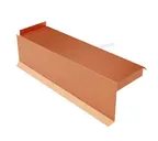 Планка сегментная торцевая левая 350 мм (AGNETA-20-Copper\Copper-0.5)