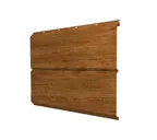 Софит ЭкоБрус new без перфорации 0,45 Print Elite Golden Wood