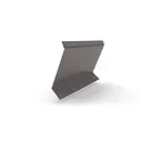 Планка примыкание в штробу 60 0,5 Satin с пленкой RAL 7016 антрацитово-серый