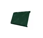 Металлический сайдинг Grand Line Вертикаль 0.5 мм classic GreenCoat Pural BT с пленкой RR 11 темно-зеленый (RAL 6020 хромовая зелень)
