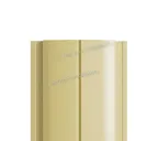 Штакетник Металл Профиль ELLIPSE-T 0,5 NormanMP RAL1014 Слоновая кость