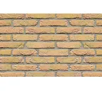 Кирпич облицовочный Terca Geel Donker Genuanceerd Zilverzand Handvorm, 210х100х50 мм