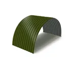 Профнастил Профлист-Металл МП10ПГ 0.5 Viking E RAL 6007