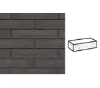 Кирпич клинкерный Muhr 20 Graphitschwarz рустик, 290х90х52 мм