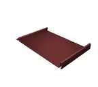 Фальцевая кровля Кликфальц Grand Line 0,5 Satin RAL 3009 Оксидно-Красный