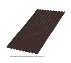 Профлист Металл Профиль C21 0.5 PURMAN® RR 32 Темно-коричневый B