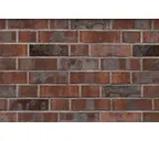 Кирпич клинкерный пустотелый ABC 1875 Wittenburg-Kohlebrand mit Sinterschmolz гладкий, 240х55х71 мм