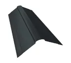 Планка конька фигурного 150x150 0,5 Velur RAL 7016 антрацитово-серый