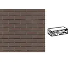 Кирпич клинкерный Muhr 33 Braun готик, 240х55х71 мм
