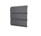 Софит металлический полная перфорация 0,5 Satin с пленкой RAL 7004 сигнальный серый