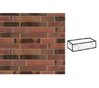 Кирпич клинкерный Muhr 18 Lachsbraun geflammt рустик, 240х90х40 мм
