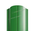 Штакетник Металл Профиль ELLIPSE-O 0,5 NormanMP RAL6002 Зеленый лист