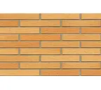 Кирпич клинкерный Muhr 01 EG Niederlausitzer Gelb Edelglanz рустик, 290х90х40 мм