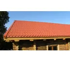 Металлочерепица Grand Line Kvinta Uno 0,45 Drap RAL 8004 Терракота