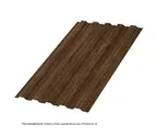 Профлист Металл Профиль HC35 0.5 ECOSTEEL® матовый Мореный дуб A