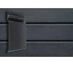 Виниловый сайдинг двухслойный Grand Line Natural-Брус АСА Графит 3.00