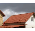 Металлочерепица Grand Line Kamea 0,5 PurLite Мatt RAL 8004 Терракота