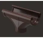 Воронка Docke LUX RAL 8019 Шоколад
