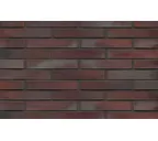 Кирпич клинкерный Muhr 10 Violettblau geflammt гладкий, 240х90х40 мм