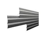 Металлический сайдинг Металл-Профиль VikingMP RAL 9005 Черный темный