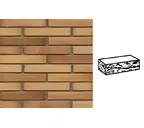 Кирпич клинкерный Muhr 06EG Hellbraun-bunt Edelglanz готик, 240х90х40 мм