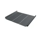 Фальцевая кровля Кликфальц Pro Line Grand Line 0,5 Satin RAL 7024 Мокрый Асфальт