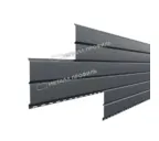 Металлический сайдинг Lбрус Металл-Профиль PURMAN RAL 7024 Серый графит 15х240