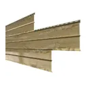 Металлический сайдинг Lбрус-XL Металл-Профиль ECOSTEEL Сосна 14х335