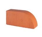 Печной кирпич радиусный полнотелый Lode Janka F17 гладкий, 250х120х65 мм