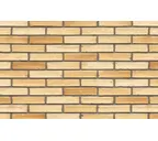 Кирпич клинкерный Muhr 35 EG Creme nuanciert Edelglanz Wasserstrich, 240х52х52 мм