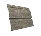 Металлический софит Квадро брус без перфорации 0,45 Print Elite Nordic Wood