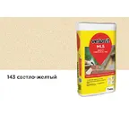 Цветной кладочный раствор weber.vetonit МЛ 5, светло-желтый, №157, 25 кг